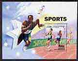 Cambodia 2000 Sports (Running) perf m/sheet unmounted mint, stamps on sport, stamps on running
