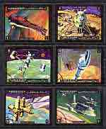 Ajman 1971 The Future in Space perf set of 6 cto used, Mi 1298-1303*, stamps on , stamps on  stamps on space, stamps on  stamps on 