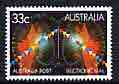 Australia 1985 Electronic Mail Service 33c unmounted mint, SG 987*, stamps on communications, stamps on computers, stamps on science, stamps on science & technology