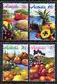 Australia 1987 Fruits set of 4 unmounted mint, SG 1050-53*, stamps on food, stamps on fruit
