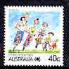 Australia 1988-95 Recreation 40c unmounted mint from Living Together def set of 27, SG 1122, stamps on sport, stamps on bicycles, stamps on dogs