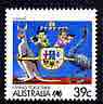 Australia 1988-95 Tourism 39c unmounted mint from 'Living Together' def set of 27, SG 1121b, stamps on tourism, stamps on animals, stamps on kangaroos, stamps on birds, stamps on emu, stamps on arms, stamps on heraldry, stamps on photography