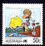 Australia 1988-95 Mining 50c unmounted mint from Living Together def set of 27, SG 1124, stamps on mining, stamps on minerals, stamps on gold, stamps on tobacco