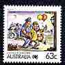 Australia 1988-95 Police 63c unmounted mint from 'Living Together' def set of 27, SG 1128, stamps on police, stamps on alcohol