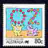 Australia 1988-95 Performing Arts 80c unmounted mint from 'Living Together' def set of 27, SG 1133, stamps on , stamps on  stamps on theatre, stamps on  stamps on circus
