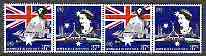 Australia 1988 Bicentenary of Australian Settlement (13th series) set of 4 ( 2 x se-tenant prs) unmounted mint, SG 1145-8, stamps on cricket, stamps on flags, stamps on tennis, stamps on literature, stamps on shakespeare, stamps on music, stamps on beatles, stamps on civil engineering, stamps on bridges, stamps on heritage, stamps on opera, stamps on ships, stamps on royalty