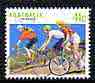 Australia 1989-94 Cycling 41c unmounted mint, from Sports def set of 19, SG 1180, stamps on sport, stamps on bicycles