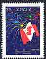 Canada 1990 Canada Day 39c unmounted mint, SG 1389, stamps on , stamps on  stamps on flags, stamps on  stamps on fireworks