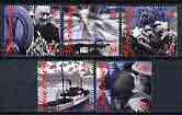 Guernsey 1995 50th Anniversary of Liberation perf set of 5 unmounted mint, SG 672-76, stamps on , stamps on  ww2 , stamps on churchill, stamps on music, stamps on ships