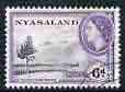 Nyasaland 1953-54 Tea Estate 6d (from def set) fine cds used, SG 180, stamps on , stamps on  tea , stamps on 