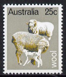 Australia 1969 Primary Industries 25c (Wool) unmounted mint SG 443*, stamps on , stamps on  stamps on agriculture, stamps on  stamps on animals, stamps on  stamps on farming, stamps on  stamps on textiles, stamps on  stamps on wool