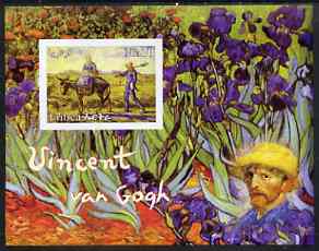 Eritrea 2003 Vincent Van Gogh imperf souvenir sheet unmounted mint, stamps on arts, stamps on van gogh