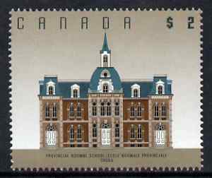 Canada 1991-96 Provincial Normal School $2 P14.5x14 unmounted mint SG 1480, stamps on schools, stamps on education, stamps on architecture