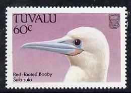 Tuvalu 1988 Red-Footed Booby 60c unmounted mint SG 513, stamps on birds, stamps on sandpipers, stamps on stints