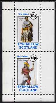 Eynhallow 1982 Costumes #04 (Woman from Jalapa & Dancing Indian) perf set of 2 values unmounted mint, stamps on costumes, stamps on indians, stamps on dancing, stamps on dancers