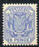 Transvaal 1895-96 Wagon with Poles 6d pale dull blue unmounted mint, SG 210, stamps on , stamps on  qv , stamps on 