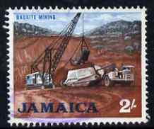Jamaica 1964-68 Bauxite Mining 2s fine cds used SG228, stamps on minerals, stamps on trucks