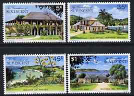 St Vincent - Grenadines 1975 Mustique Island set of 4 unmounted mint SG 57-60, stamps on tourism