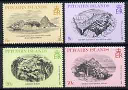 Pitcairn Islands 1979 19th Century Engravings set of 4 unmounted mint, SG 196-99, stamps on arts, stamps on engraving