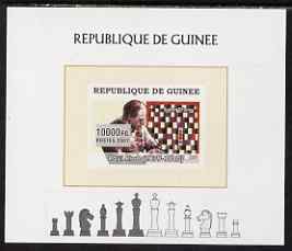 Guinea - Conakry 2008 Chess & Paul Klee individual imperf deluxe sheet unmounted mint. Note this item is privately produced and is offered purely on its thematic appeal, stamps on , stamps on  stamps on personalities, stamps on  stamps on arts, stamps on  stamps on chess, stamps on  stamps on 