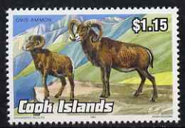 Cook Islands 1992 Endangered Species - Agali $1.15 perf unmounted mint, SG 1284, stamps on animals, stamps on  wwf , stamps on agali