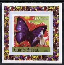 Guinea - Bissau 2004 Butterflies #6 individual imperf deluxe sheet unmounted mint. Note this item is privately produced and is offered purely on its thematic appeal, stamps on butterflies