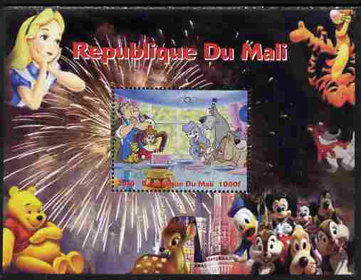 Mali 2010 Disney Characters with Olympic Rings #3 perf s/sheet unmounted mint. Note this item is privately produced and is offered purely on its thematic appeal , stamps on disney, stamps on cartoons, stamps on films, stamps on cinema, stamps on movies, stamps on olympics, stamps on bears, stamps on pooh, stamps on tigger, stamps on bambi, stamps on deer