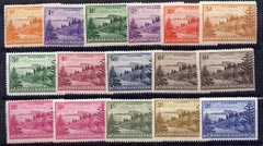 Norfolk Island 1947 Ball Bay set complete plus extra 6d & 9d, all fresh mounted mint, SG 1-12a cat 2, stamps on 