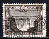 Southern Rhodesia 1931-37 KG5 2d Falls used SG17, stamps on , stamps on  kg5 , stamps on 