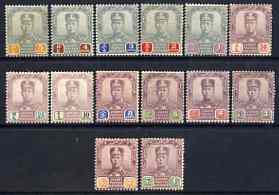 Malaya - Johore 1904 Sultan set to $5, SG 61-74 mainly fine mounted mint cat Â£235, stamps on xxx