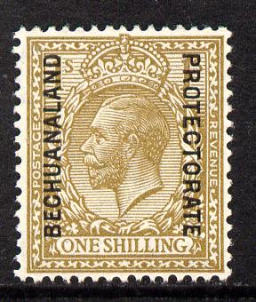Bechuanaland 1925-27 KG5 overprint on Great Britain 1s unmounted mint, SG 98, stamps on , stamps on  kg5 , stamps on 
