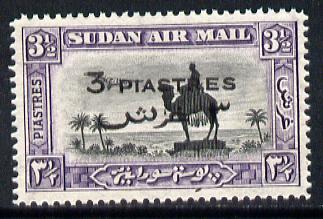 Sudan 1938 Statue of General Gordon 3p on 3.5m unmounted mint SG 75*, stamps on statues   personalities   camels , stamps on  kg6 , stamps on 