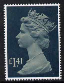 Great Britain 1977-87 Machin - Large Format \A31.41 unmounted mint SG 1026d, stamps on machins