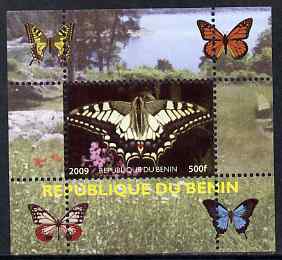 Benin 2009 Butterflies #1 individual perf deluxe sheet unmounted mint. Note this item is privately produced and is offered purely on its thematic appeal, stamps on , stamps on  stamps on butterflies, stamps on  stamps on 