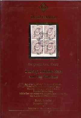 Auction Catalogue - Turkey, Middle East & Balkans - David Feldman 3-8 Nov 1996 - cat only, stamps on 