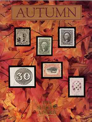 Auction Catalogue - United States, St Vincent & Turks Islands - Ivy, Shreve & Madder - 25-29 Oct 1993 - incl the W Curtis Livingstone & Esquire collections - cat only (fe..., stamps on 