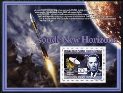 Guinea - Conakry 2009 New Space Probes perf s/sheet unmounted mint, stamps on space, stamps on astronomy, stamps on satellites, stamps on planets, stamps on rockets