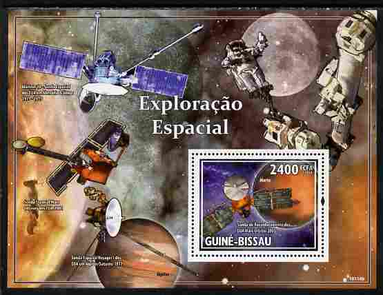 Guinea - Bissau 2010 Space Probes perf s/sheet unmounted mint, stamps on , stamps on  stamps on space, stamps on  stamps on satellites