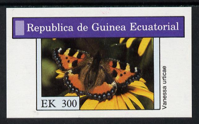 Equatorial Guinea 1976 Butterflies 300ek imperf m/sheet unmounted mint . NOTE - this item has been selected for a special offer with the price significantly reduced, stamps on butterflies