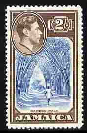 Jamaica 1938-52 KG6 Bamboo Walk 2s unmounted mint, SG 131, stamps on , stamps on  kg6 , stamps on trees