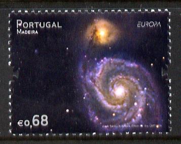 Portugal - Madeira 2009 Europa - Astronomy 68c unmounted mint SG 408, stamps on , stamps on  stamps on europa, stamps on  stamps on space