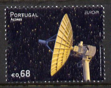 Portugal - Azores 2009 Europa - Astronomy 68c unmounted mint SG 648, stamps on europa, stamps on space, stamps on 