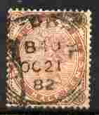 Great Britain 1880-81 QV 1.5d venetian red good used SG167 cat 5, stamps on 