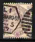 Great Britain 1883-84 QV 3d lilac good used SG191 cat \A390, stamps on 