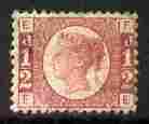 Great Britain 1870 QV 1/2d rose-red plate 14 mounted mint SG49 cat Â£100, stamps on xxx