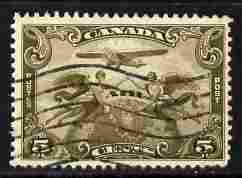 Canada 1928 Air 5c olive-brown good used, SG 274, stamps on , stamps on  stamps on canada 1928 air 5c olive-brown good used, stamps on  stamps on  sg 274