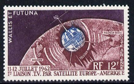 Wallis & Futuna 1962 Television Satellite unmounted mint, SG 181, stamps on , stamps on  stamps on space, stamps on  stamps on  tv , stamps on  stamps on communications