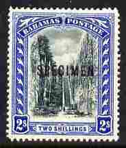 Bahamas 1901-03 Staircase 2s Crown CC overprinted SPECIMEN fresh with gum SG 60s (only about 750 produced)