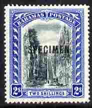 Bahamas 1901-03 Staircase 2s Crown CC overprinted SPECIMEN fresh with gum but light crease SG 60s (only about 750 produced)