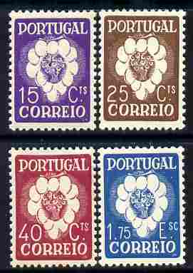 Portugal 1938 Wine & Raisin Congress set of 4 lightly mounted mint SG 900-03, stamps on wine, stamps on drink, stamps on alcohol